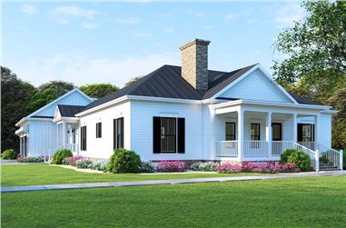 3-Bedroom, 2430 Sq Ft Country Home - Plan #193-1128 - Main Exterior