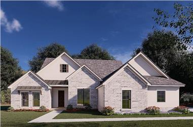 3-Bedroom, 2382 Sq Ft French House - Plan #193-1176 - Front Exterior