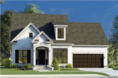 3-Bedroom, 1684 Sq Ft Colonial House - Plan #193-1199 - Front Exterior