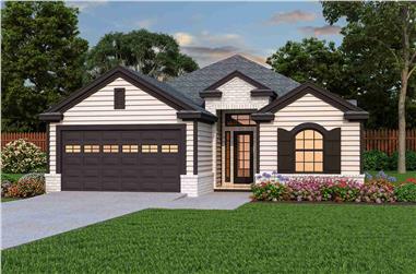 3-Bedroom, 2098 Sq Ft Cottage House - Plan #195-1304 - Front Exterior