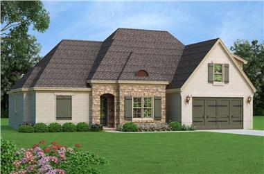 4-Bedroom, 2964 Sq Ft French Home - Plan #196-1060 - Main Exterior