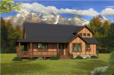 3-Bedroom, 2100 Sq Ft Country Home - Plan #196-1140 - Main Exterior