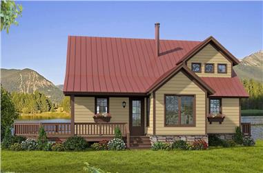 3-Bedroom, 1970 Sq Ft Farmhouse Home - Plan #196-1247 - Front Exterior