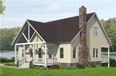 3-Bedroom, 2458 Sq Ft Farmhouse House - Plan #196-1248 - Front Exterior