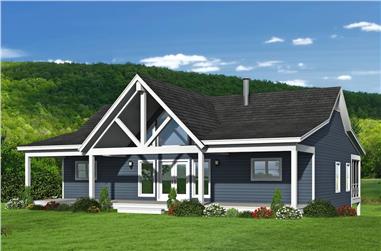 4-Bedroom, 2569 Sq Ft Country House - Plan #196-1249 - Front Exterior