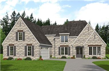 5-Bedroom, 3781 Sq Ft French Home - Plan #196-1268 - Main Exterior