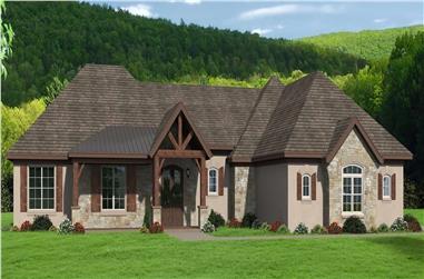 3-Bedroom, 2709 Sq Ft French House - Plan #196-1287 - Front Exterior