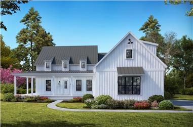 3-Bedroom, 2230 Sq Ft Cottage Home - Plan #198-1040 - Main Exterior