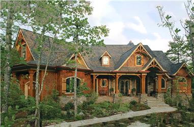 3-Bedroom, 2707 Sq Ft Cottage Home Plan - 198-1045 - Main Exterior