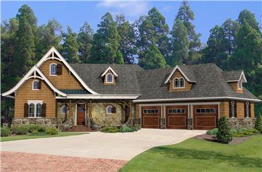 3-Bedroom, 2337 Sq Ft Cottage Home - Plan #198-1049 - Main Exterior