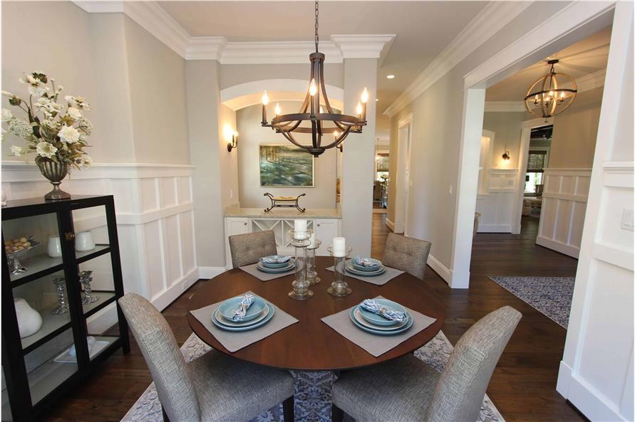 Dining Room of this 5-Bedroom,3970 Sq Ft Plan -198-1060