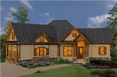 3-Bedroom, 2090 Sq Ft Cottage Home - Plan #198-1063 - Main Exterior