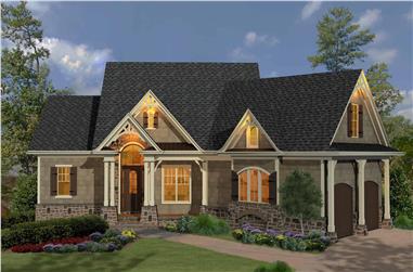 3-Bedroom, 1873 Sq Ft Cottage Home - Plan #198-1064 - Main Exterior