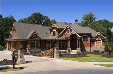 6-Bedroom, 5130 Sq Ft Cottage Home Plan - 198-1066 - Main Exterior