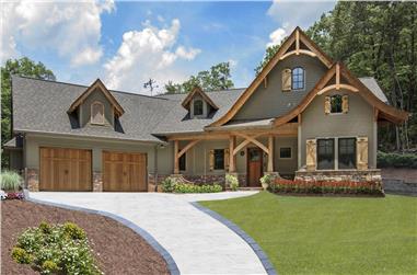 3-Bedroom, 2574 Sq Ft Cottage House - Plan #198-1079 - Front Exterior