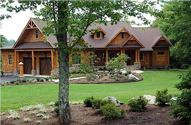 3-Bedroom, 2685 Sq Ft Cottage Home Plan - 198-1096 - Main Exterior