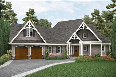 3-Bedroom, 2243 Sq Ft Cottage House - Plan #198-1115 - Front Exterior