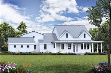 3-Bedroom, 2407 Sq Ft Farmhouse House - Plan #198-1132 - Front Exterior