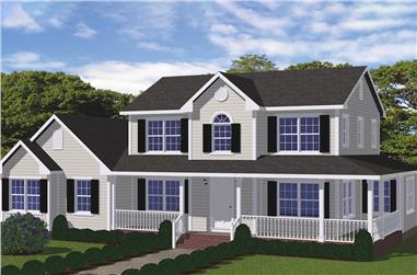 4-Bedroom, 1841 Sq Ft Farmhouse House - #200-1032 - Front Exterior
