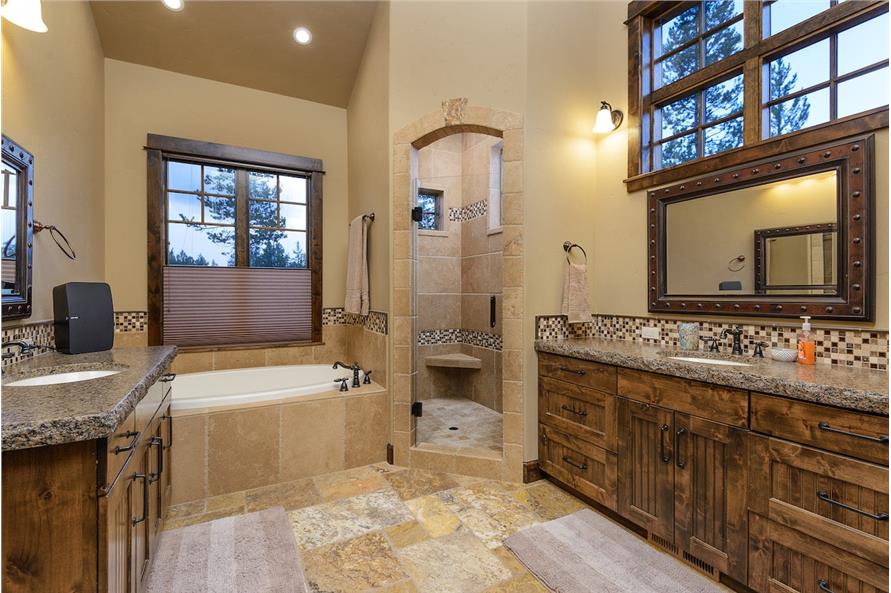 Master Bathroom of this 5-Bedroom,4964 Sq Ft Plan -4964