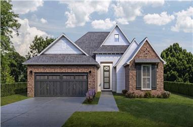 3-Bedroom, 1693 Sq Ft Traditional House - Plan #204-1000 - Front Exterior