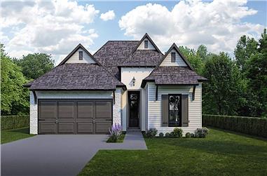 3-Bedroom, 1778 Sq Ft Country House - Plan #204-1001 - Front Exterior