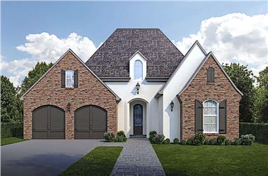 3-Bedroom, 1794 Sq Ft Traditional House - Plan #204-1003 - Front Exterior