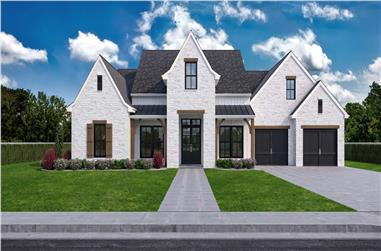 4-Bedroom, 2911 Sq Ft French House - Plan #204-1023 - Front Exterior