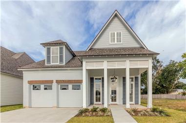 3-Bedroom, 2096 Sq Transitional Home Plan - 204-1031 - Main Exterior