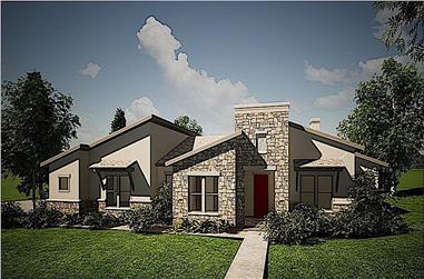 4-Bedroom, 2713 Sq Ft Contemporary Home - Plan #209-1003 - Main Exterior