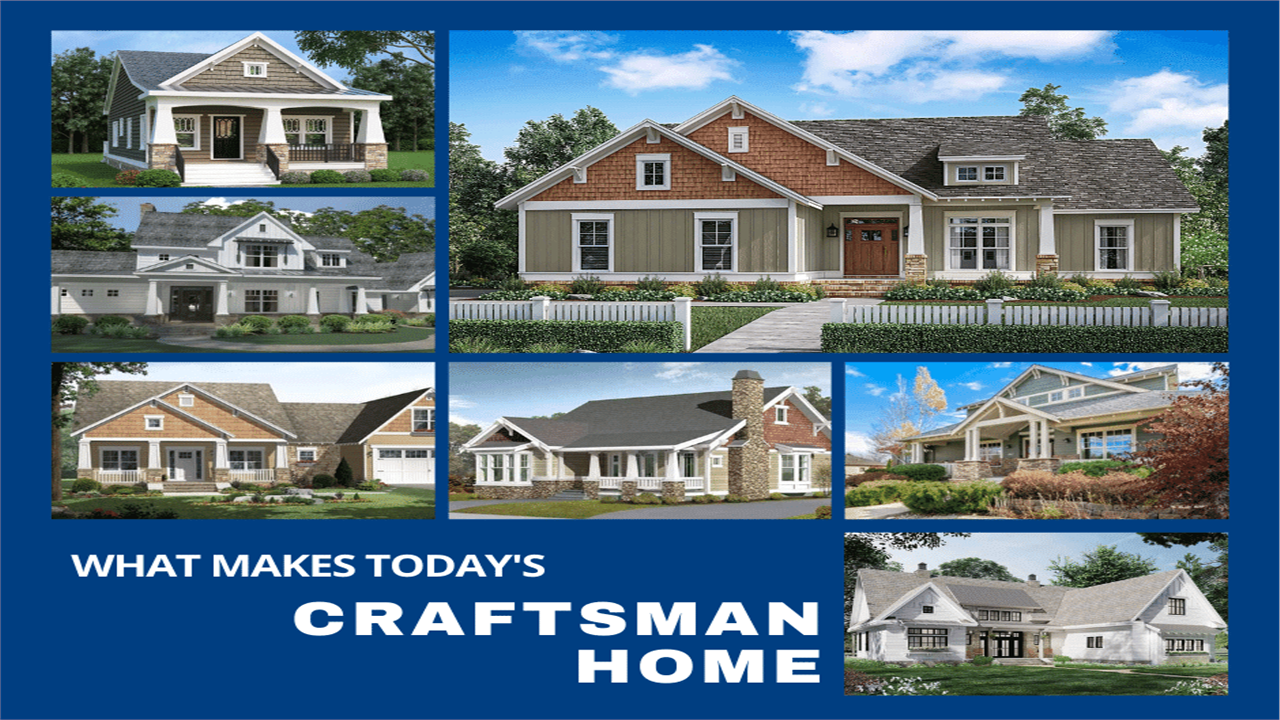 craftsman homes - what makes today's craftsman house