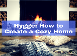 Image illustrating an article about creating a cozy home