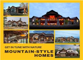 photos of mountain-style houses