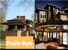 Prairie-style home