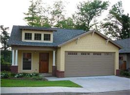 Example of a spec bungalow home