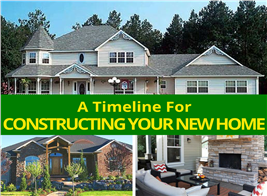 3 homes illustrating article about building your home