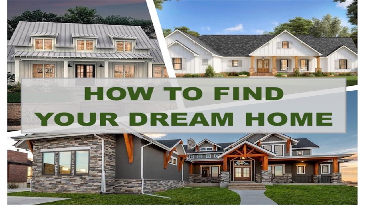 3 beautiful houses illustrating article about step-by-step house plan search